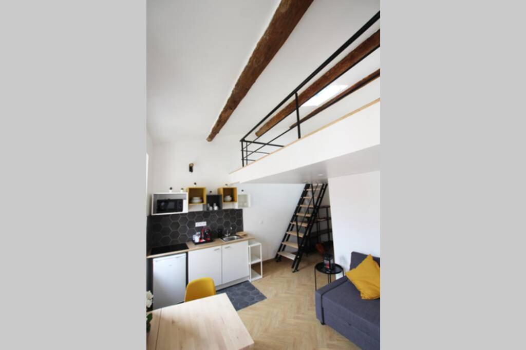 Loft Le Ber'Amar L'Estaque Lägenhet Marseille Exteriör bild