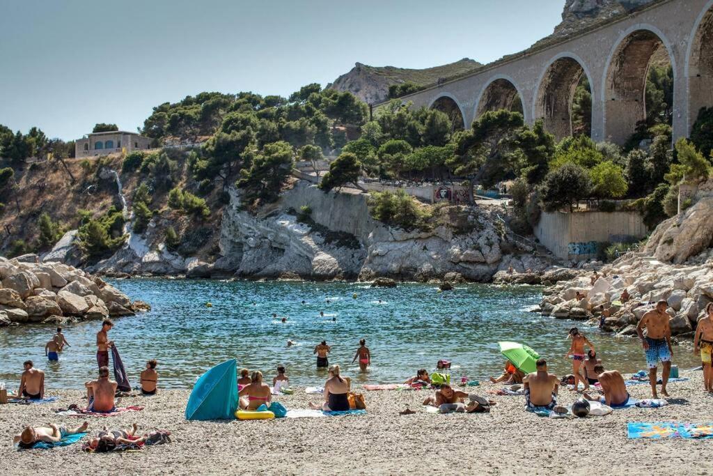 Loft Le Ber'Amar L'Estaque Lägenhet Marseille Exteriör bild